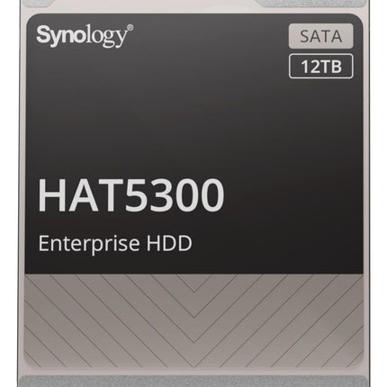 Synology HAT5300-12T 12TB Enterprise SATA HDD 7200 RPM for NAS