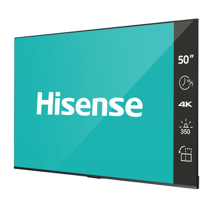 Hisense 50DP30FE 50" 4K UHD Digital Signage Display 350 Nits Android