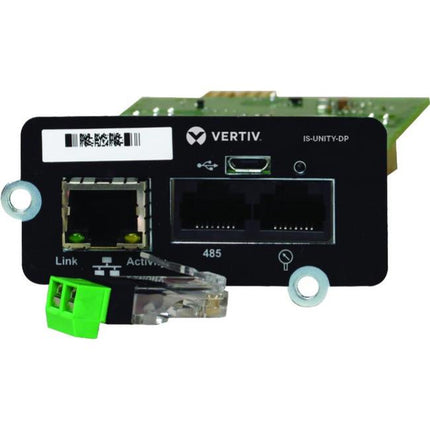 Vertiv IS-UNITY-DP IntelliSlot Dual Protocol Network Management Card