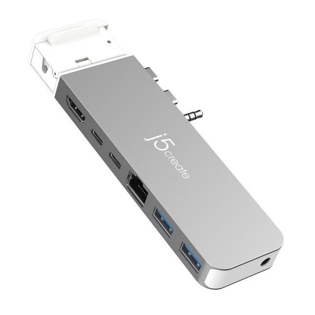 J5create JCD395 USB4 Hub 40Gbps 4K60 HDMI 7-Port for MacBook Pro