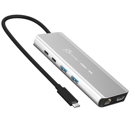 J5create JCD403 USB4 8K Multi-Port Hub with 40Gbps & 100W Power Delivery