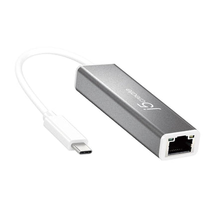 j5create JCE133G USB-C to Gigabit Ethernet Adapter Plug & Play