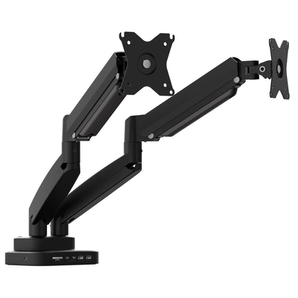 J5create JTSA302 Dual-Monitor Mount with 10-in-1 Docking Station