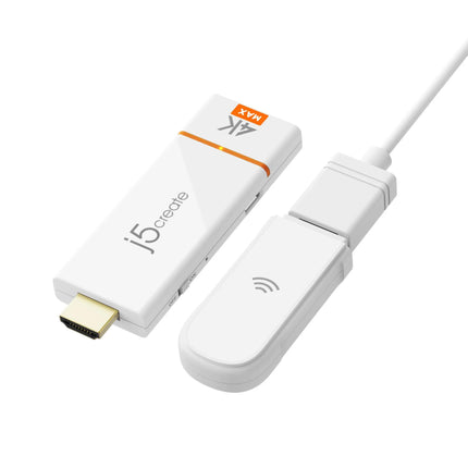 J5create JVAW76MAX 4K Wireless HDMI Display Adapter AirPlay Miracast