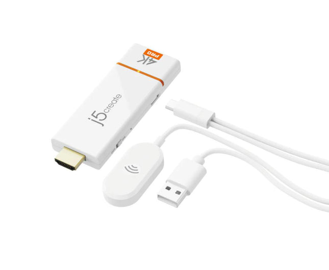 J5create JVAW76PRO 4K Wireless Display Adapter with AirPlay Miracast