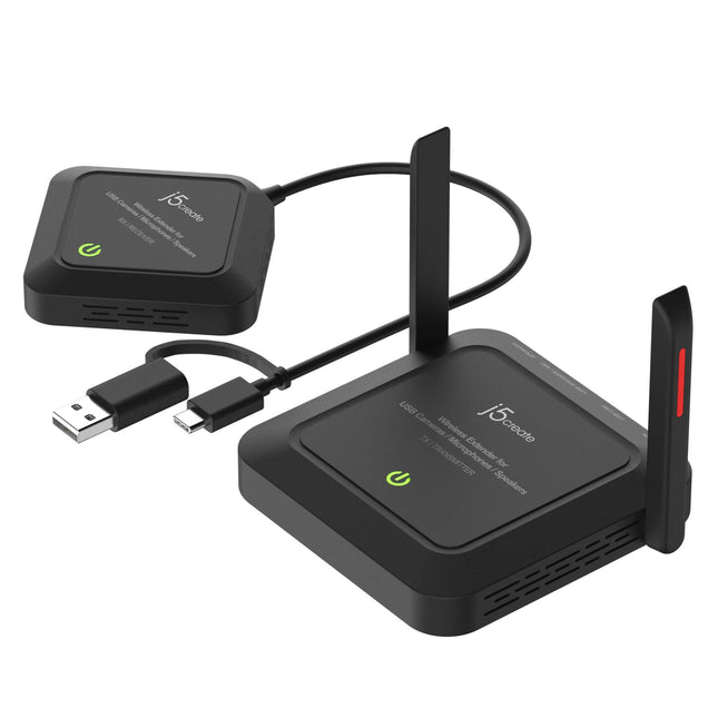 j5create JVW120 Wireless USB Extender for Webcams & Conference Devices