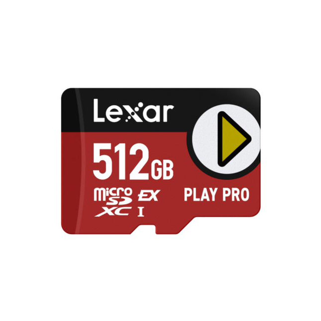 Lexar 512GB PLAY PRO microSDXC Express Card 900MB/s Gaming Memory