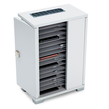 Lapcabby Lyte 16 Wall Mount 16-Device USB Charging Cabinet for Phones