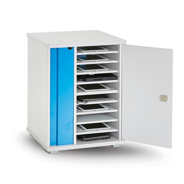 LapCabby Lyte 10 Single Door Charging Cabinet for 10 Laptops & Tablets