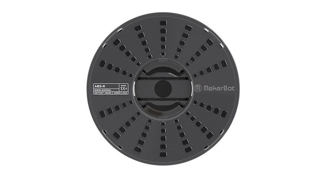 MakerBot ABS-R 1.75mm 3D Printer Filament Black 0.65kg Smart Spool