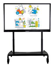 TouchBoard Mobile Height Adjustable System with Twin Column Lift 95kg