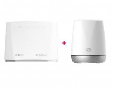 NetComm NF20MESH Wi-Fi 6 Mesh Gateway with NS-02 Satellite Bundle