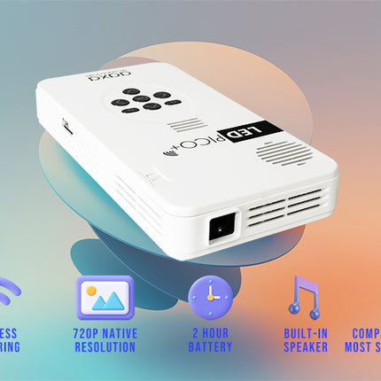 Aaxa KP-101-03 LED Pico Plus + Projector Wireless