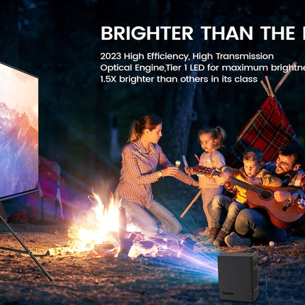 Aaxa L500 Advanced Smart Projector: Ultimate 1080p Resolution, 500 Lumens, Bluetooth, Streaming - Perfect for Any Setting