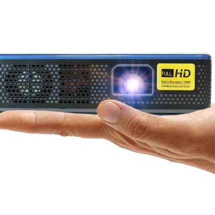 Aaxa M7 Pico Projector 1080p Phone Mirroring 3 Hour Battery