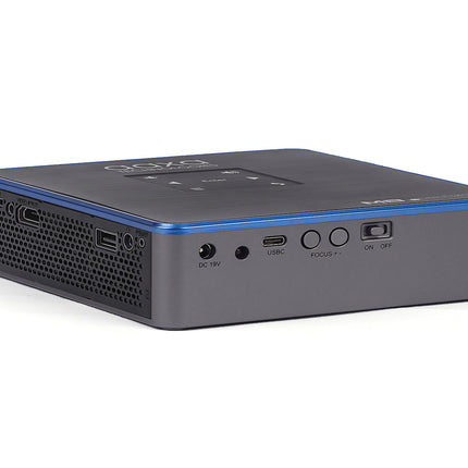 AAXA M8 Portable Laser Projector – Ultra-Bright 1080p, 1200 Lumens, 150” Display, 2-Hour Battery