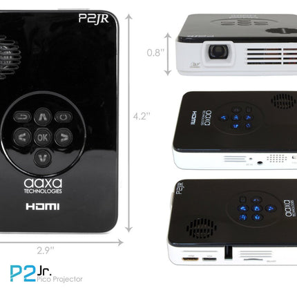 Aaxa P2 Jr Pico Pocket Projector