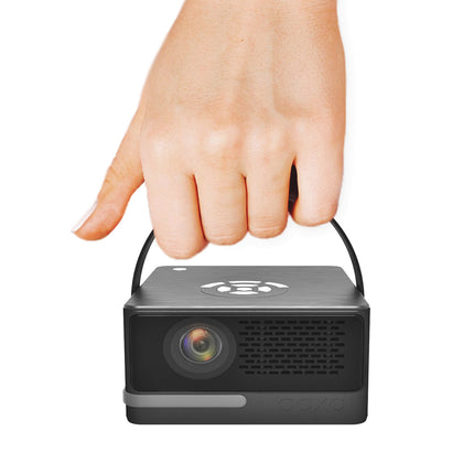 Aaxa P6 Ultimate: 200" Screen, 1100 Lumens, 6-Hour Battery, Outdoor Cinema Projector with Bluetooth Speaker