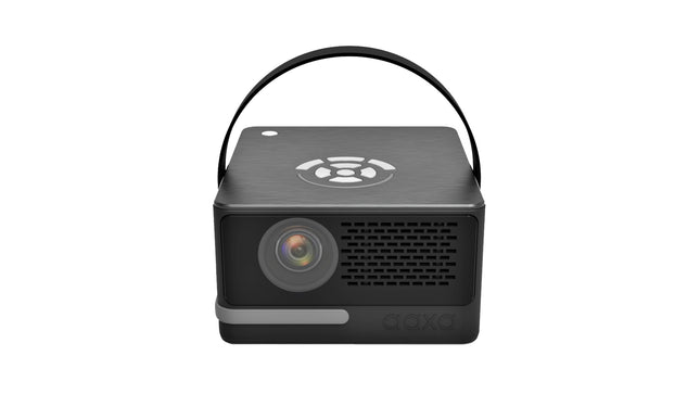 Aaxa P6 Ultimate: 200" Screen, 1100 Lumens, 6-Hour Battery, Outdoor Cinema Projector with Bluetooth Speaker