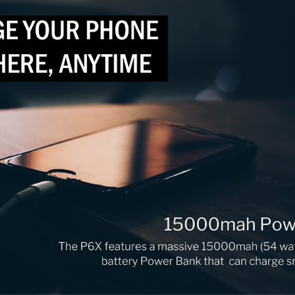 Aaxa P6X World's brightest battery powered Pico Projector 4 hour Battery