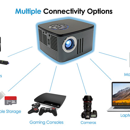Aaxa P7 Full HD Led Pico Projector True 1080p