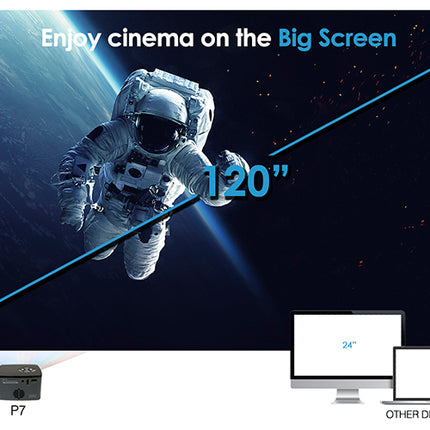 Aaxa P7 Full HD Led Pico Projector True 1080p