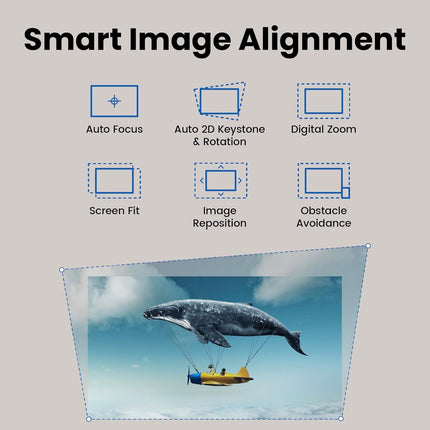 BenQ GP520 4K Home Projector that Adapts to Ambient Light and Spaces