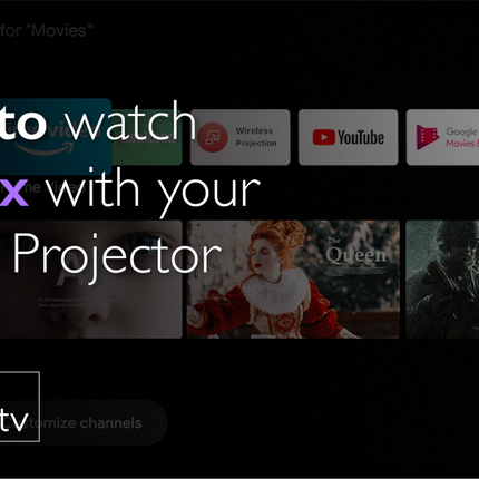 BenQ GV30 Portable Mini Projector with Extra Bass Bluetooth Speaker