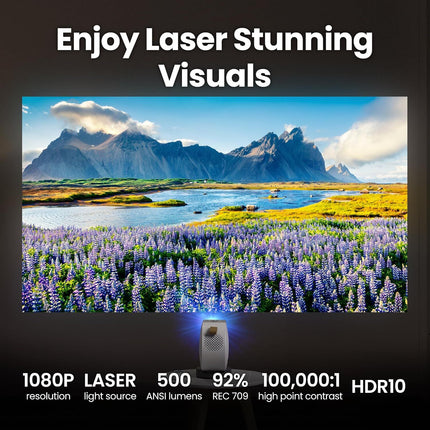 BenQ GV50 1080p 500lm Portable Projector with Google TV