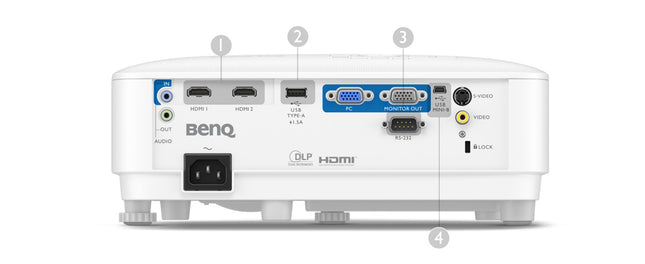 BenQ MS560 4000lms SVGA Meeting Room Projector
