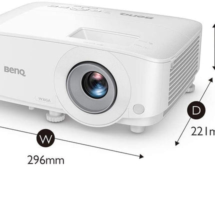 BenQ MW560 WXGA 4000 ANSI Lumens Business Projector with SmartEco & 3D Modes