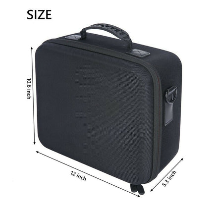 Heavy-Duty Portable Projector Carry Case – Shockproof, Water-Resistant, 30×27×13 cm, Fits Most Mini & Pico Projectors with accesories
