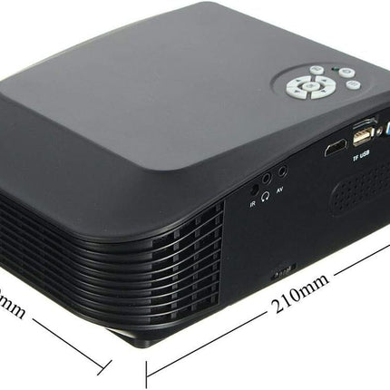 Blueberry BP-M400 1080P HD 7000 Lumens 3D LED Projector - Multimedia Cinema Experience