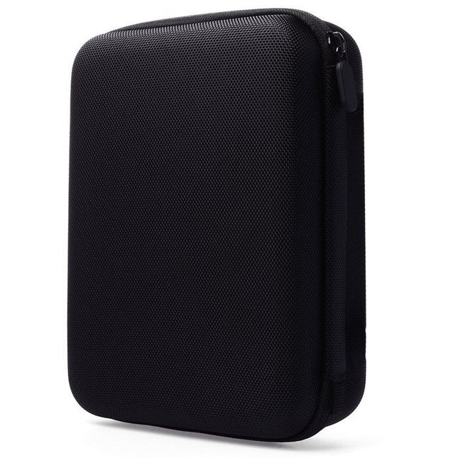 Black Medium-Sized Projector Travel Case 22cm x 17cm x 7cm Compact EVA Hard Shell for Pico Projectors & Accessories