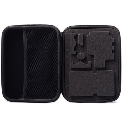 Black Medium-Sized Projector Travel Case 22cm x 17cm x 7cm Compact EVA Hard Shell for Pico Projectors & Accessories