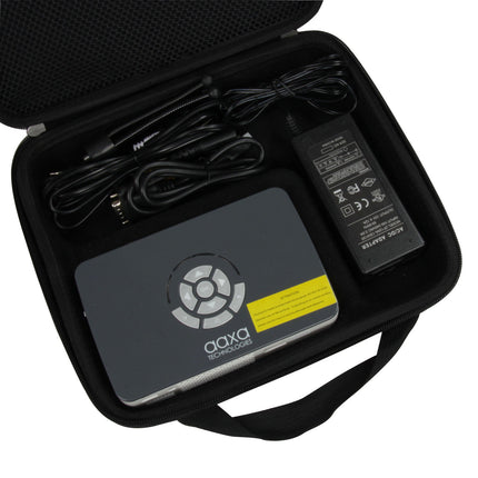 Protective EVA Travel Case for AAXA P300, P450, M2, and P700 Mini Projectors Shockproof, Compact & Lightweight Carrying Bag