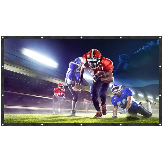 HomeMaxs 120" Portable Outdoor Projector Screen for Home Cinema