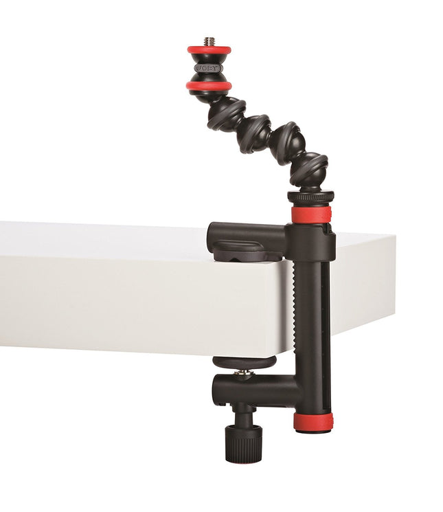 Universal Clamp Mount with Articulated Arm – Securely Holds Portable Projectors on Poles, Tables & Rigs, 360° Adjustment, ¼″‑20 Mount