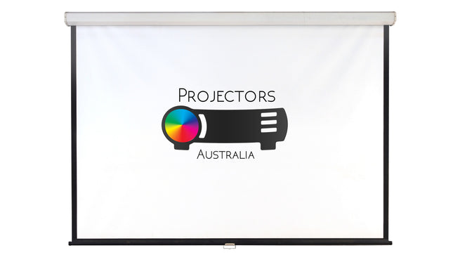 Pull Down Manual Projector Screen 100" (2.2m W x 1.7m H)