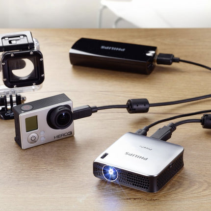 Philips Picopix PPX4010 Portable LED Pocket Projector