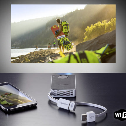Philips Picopix PPX4350W Wireless Pocket Projector