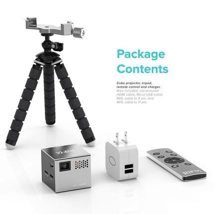 Cube RIF6 Pico DLP High-Res Mobile Projector