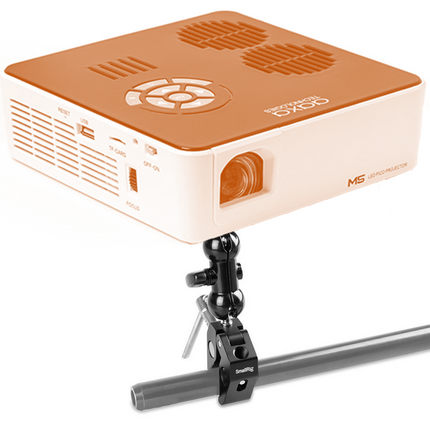 Heavy-Duty SmallRig Universal Clamp with Ball Head for Secure Mounting – 360° Articulation, Max 54mm Grip, All-Aluminum Build