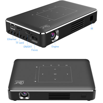 Texas Instruments K96 DLP Android Pico Projector - WiFi, Bluetooth, 4K, Ethernet HD