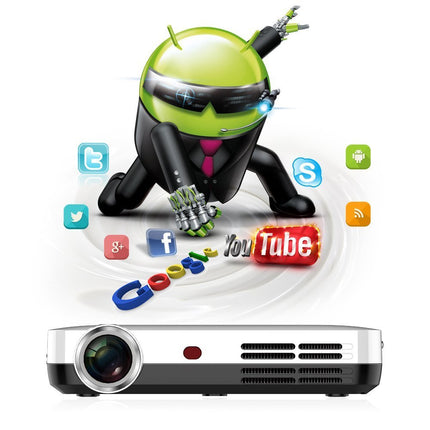Wowoto H9 Video Projector, 3500 Lumens - Hd