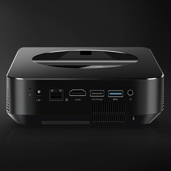 Wowoto S6A 3D Ultra Short Throw Portable Projector Compact, Built‑In Battery, DLP, Android, 250 ANSI Lumens, Auto Projection Modes