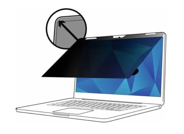 3M PF170W1B Privacy Filter 17" Laptop 16:10 Reversible Matte/Glossy