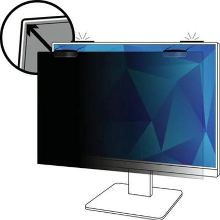 3M PF215W9EM Privacy Filter 21.5" Monitor Magnetic Attach 16:9