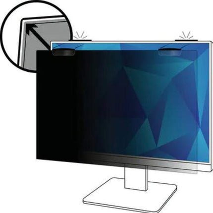 3M PF240W1EM Privacy Filter for 24" Monitor with Magnetic Attach