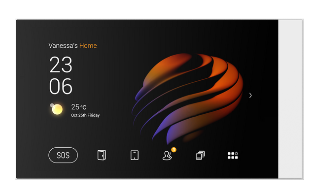 Akubela HyPanel Pro 8-Inch Android Smart Home Control Panel with PoE
